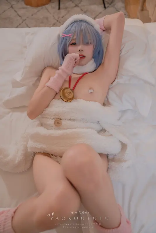 咬一口兔娘(黏黏团子兔) – NO.038 T3特典 蕾姆咩咩 7