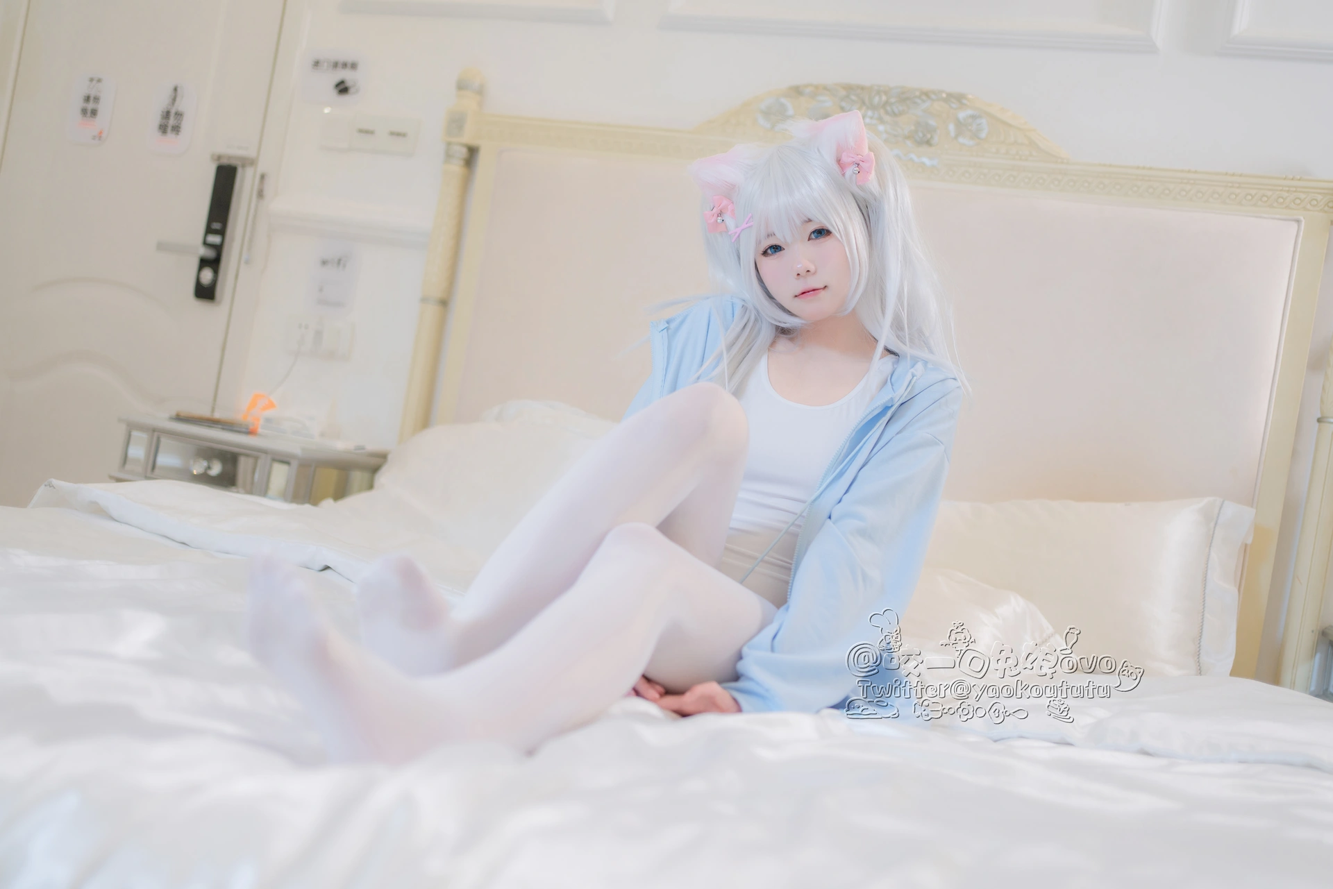 咬一口兔娘(黏黏团子兔) - NO.006 做你的猫 0